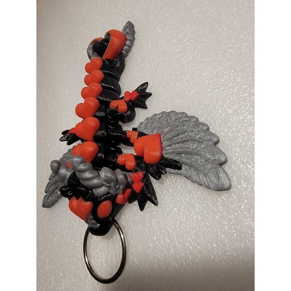 Tiny heart dragon multicolorr - Picture 2 of 6